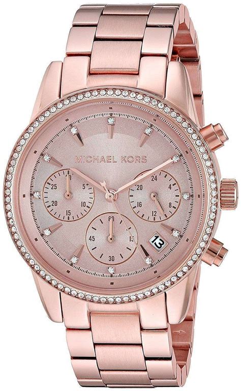 michael kors ladies watch diamond|Michael Kors diamond watch women's.